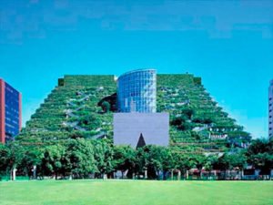 Fundação Acros Fukuoka: Centro ecológico de intercâmbio cultural