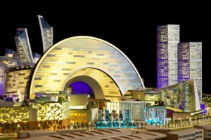 Emirados Árabes projeta primeiro shopping-cidade