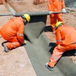 Manta de concreto tem mil e uma utilidades